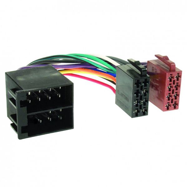 AERPRO APP075 - Primary ISO Harness To Suit Alfa, Holden, Mercedes, Peugeot & Renault - Various Models (Europen ISO Plug Type)