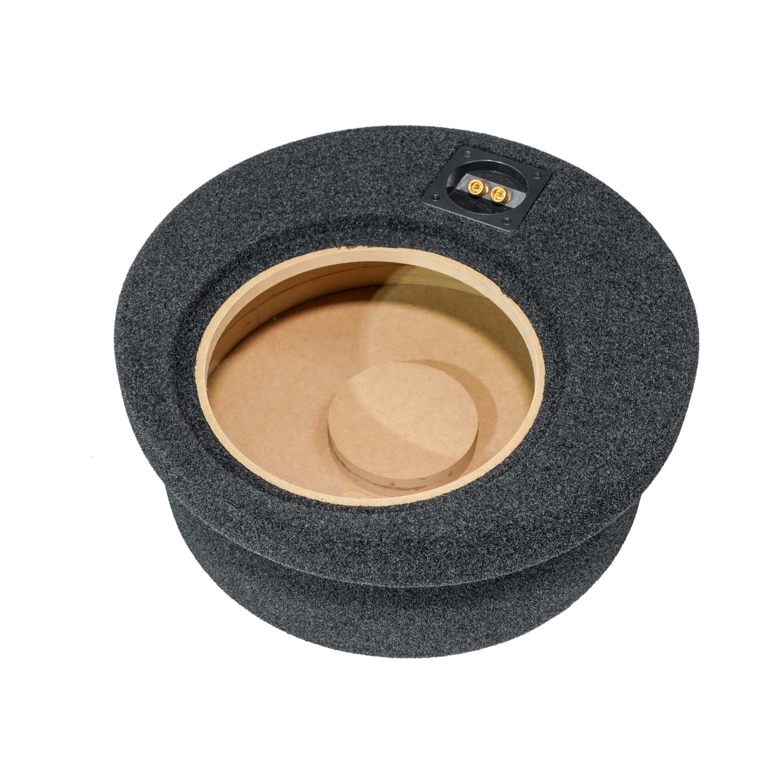 BASSER Spare Tyre 17" - 10" Fit-Box Boot Subwoofer Enclosure 15L