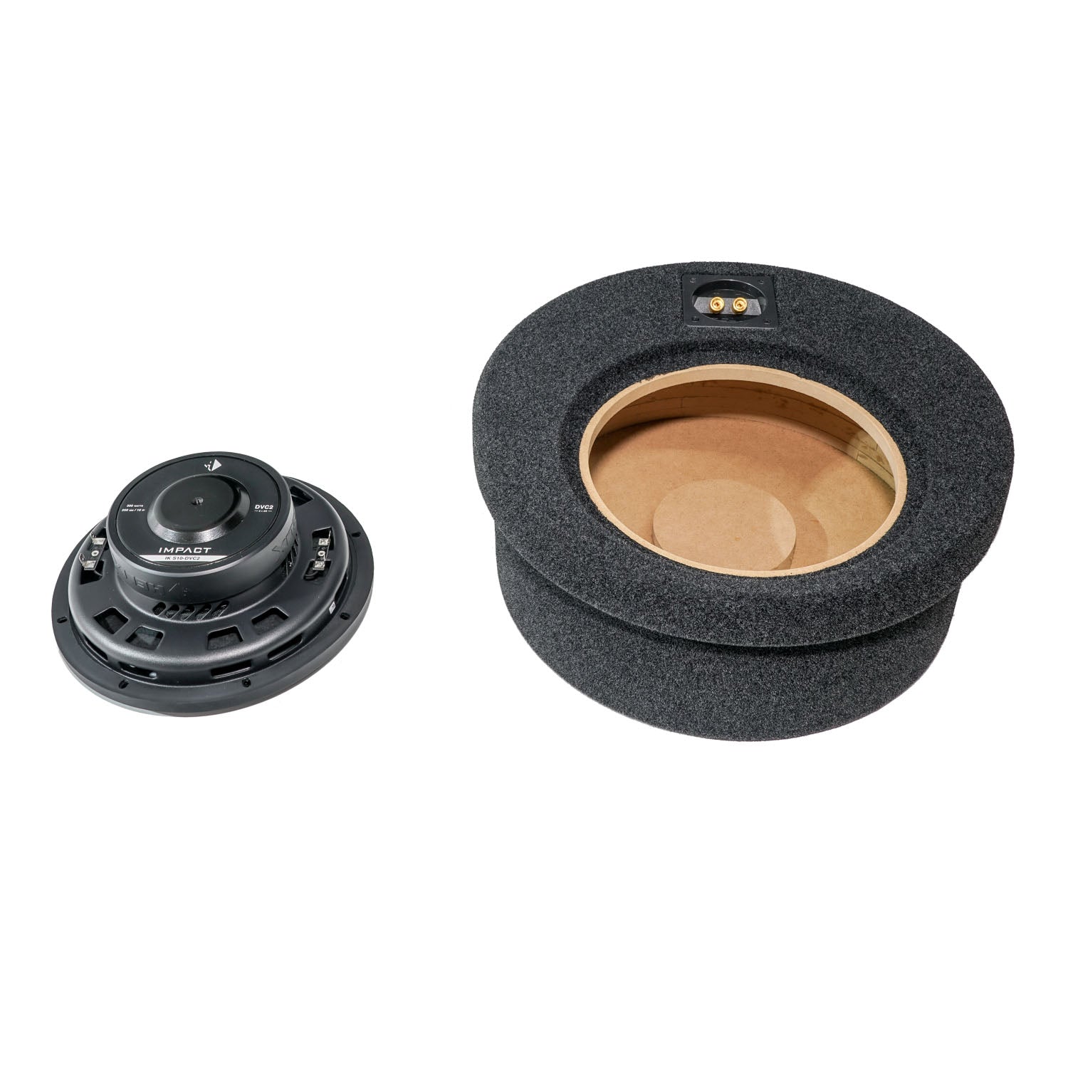 HELIX IK S10-SVC2 - 10" 300W RMS Slim Subwoofer | 2Ω