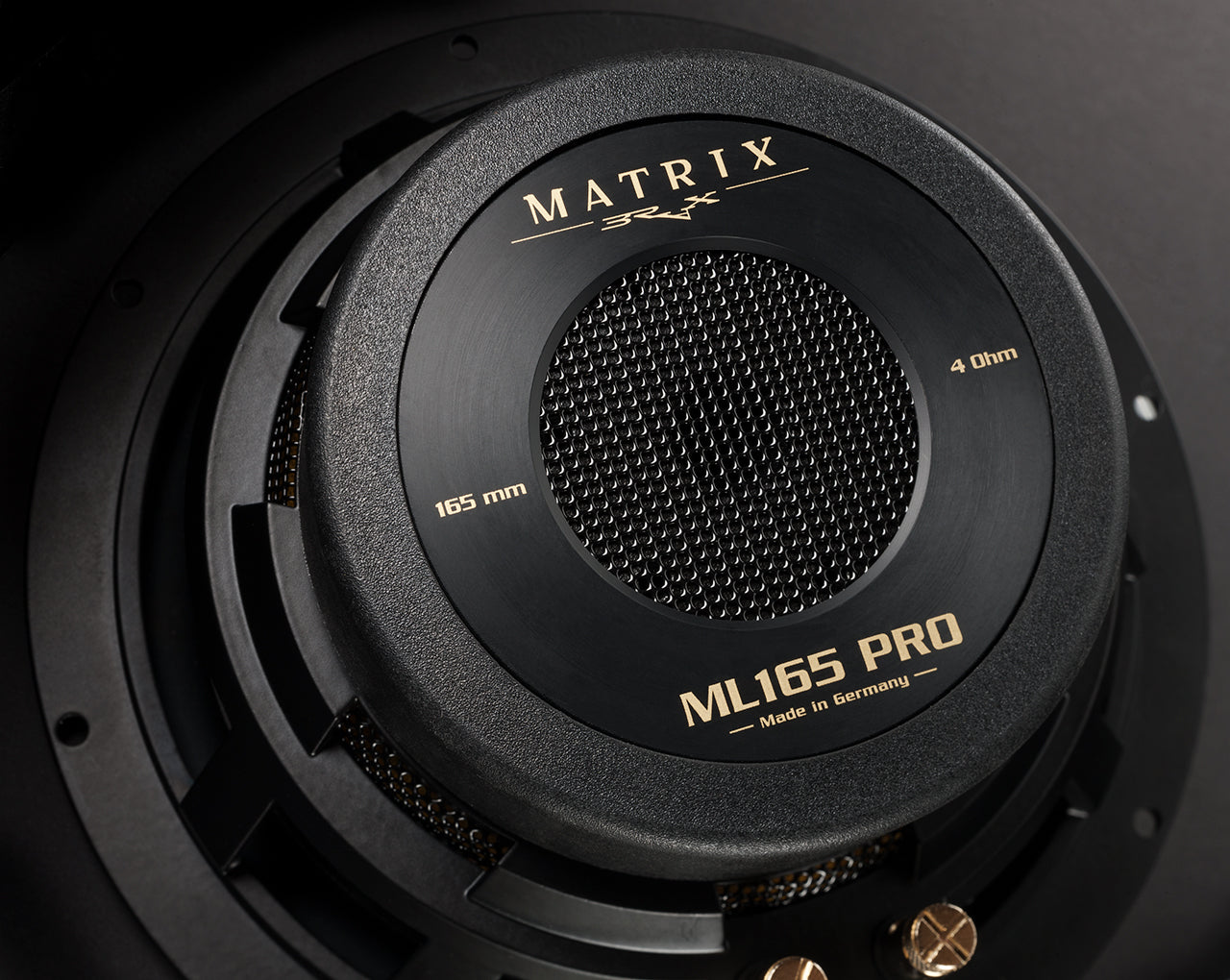 BRAX MATRIX ML165 PRO - 120W RMS Handcrafted High-End Midbass Woofer Pair | 4Ω (ETA Jan 2026)