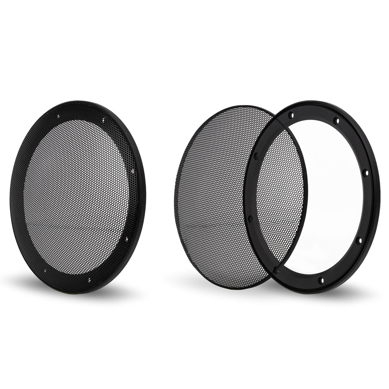 BRAX MATRIX MR165 - 6.5" Aluminum Mounting Ring with Grille | Pair
