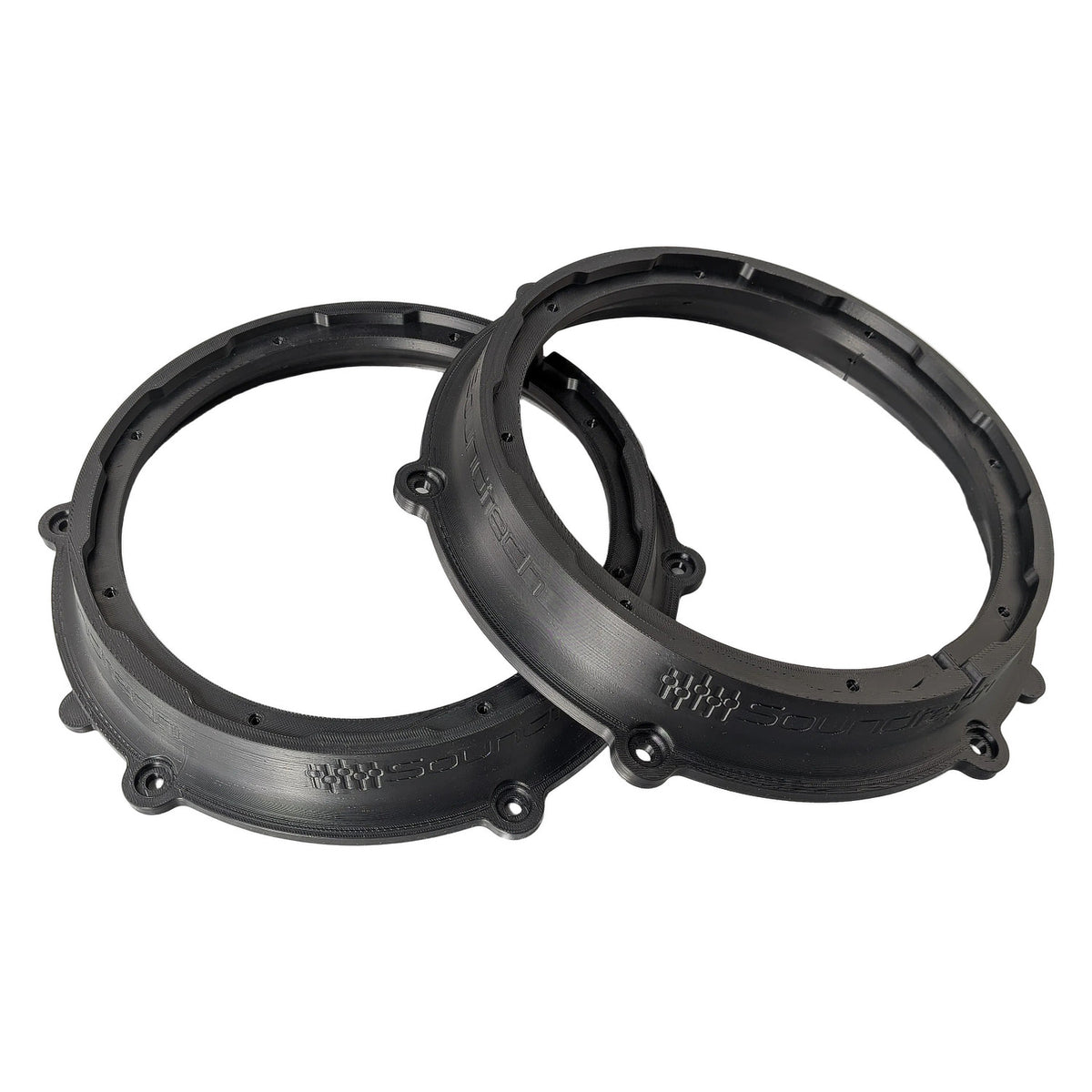 3D-ST FM 200 - 8" 3D Print FlexMount Speaker Adapter | Pair