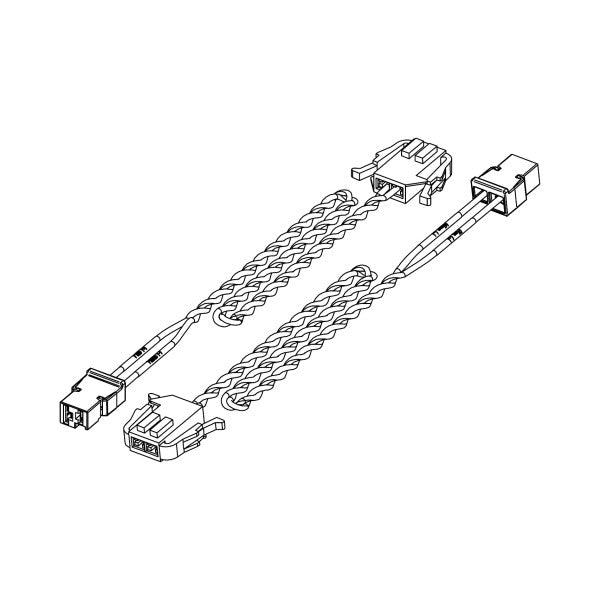 HELIX CWK FX.W-550CC  - FlexMount X-over -> Woofer | Wire Kit, 55cm