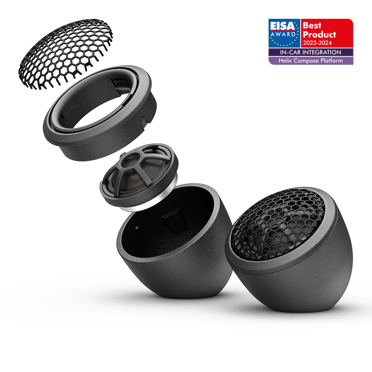 HELIX Ci3 T20FM-AL MK2 - 0.75" Tweeter Pair, FlexMount | 4Ω