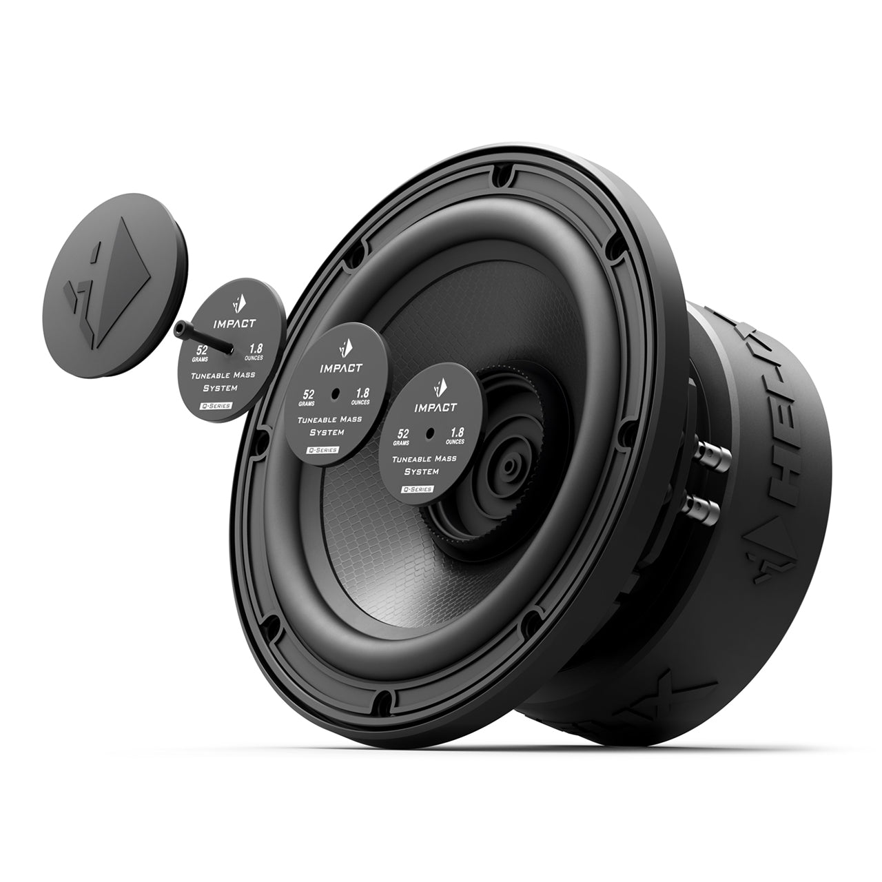 HELIX IQ W10-DVC2 - 10" 750W RMS Configurable Subwoofer | 2x2Ω