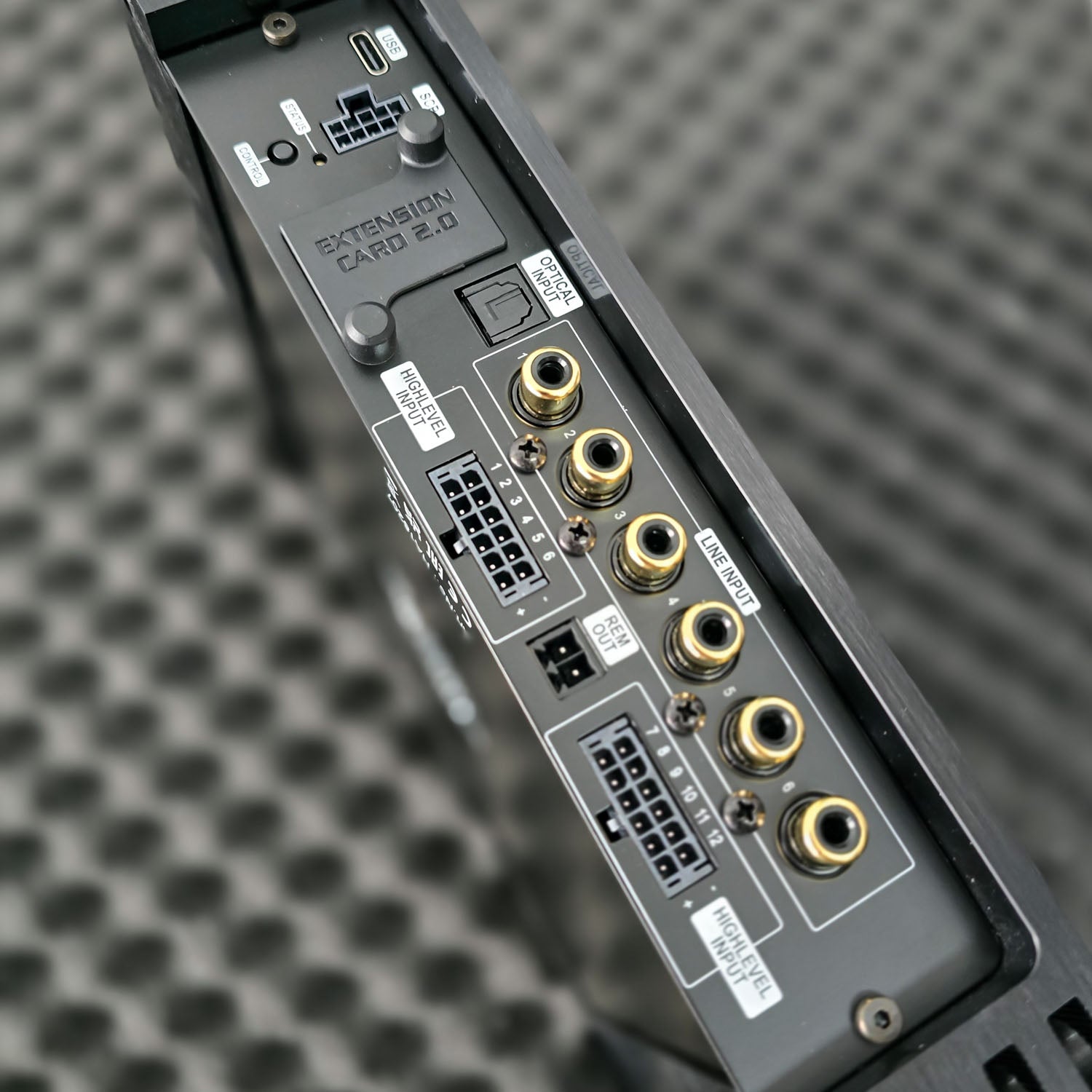 HELIX NEXT V EIGHT DSP ULTIMATE - 8 Channel Amplifier 12-High Level Inputs | 14ch DSP