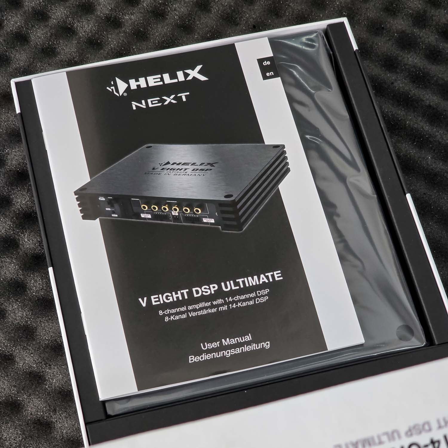 HELIX NEXT V EIGHT DSP ULTIMATE - 8 Channel Amplifier 12-High Level Inputs | 14ch DSP