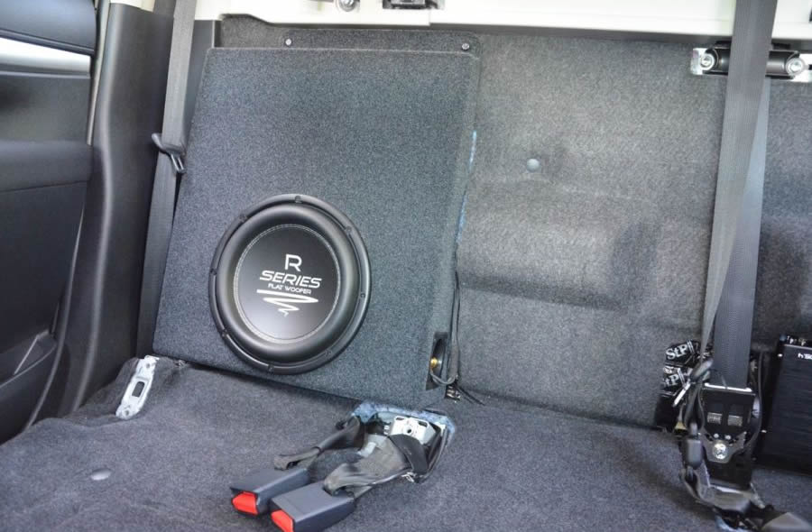 BASSER Toyota Hilux 2015-2024 Dual Cab - 10" Premium Fit-Box Subwoofer MDF Enclosure 15L