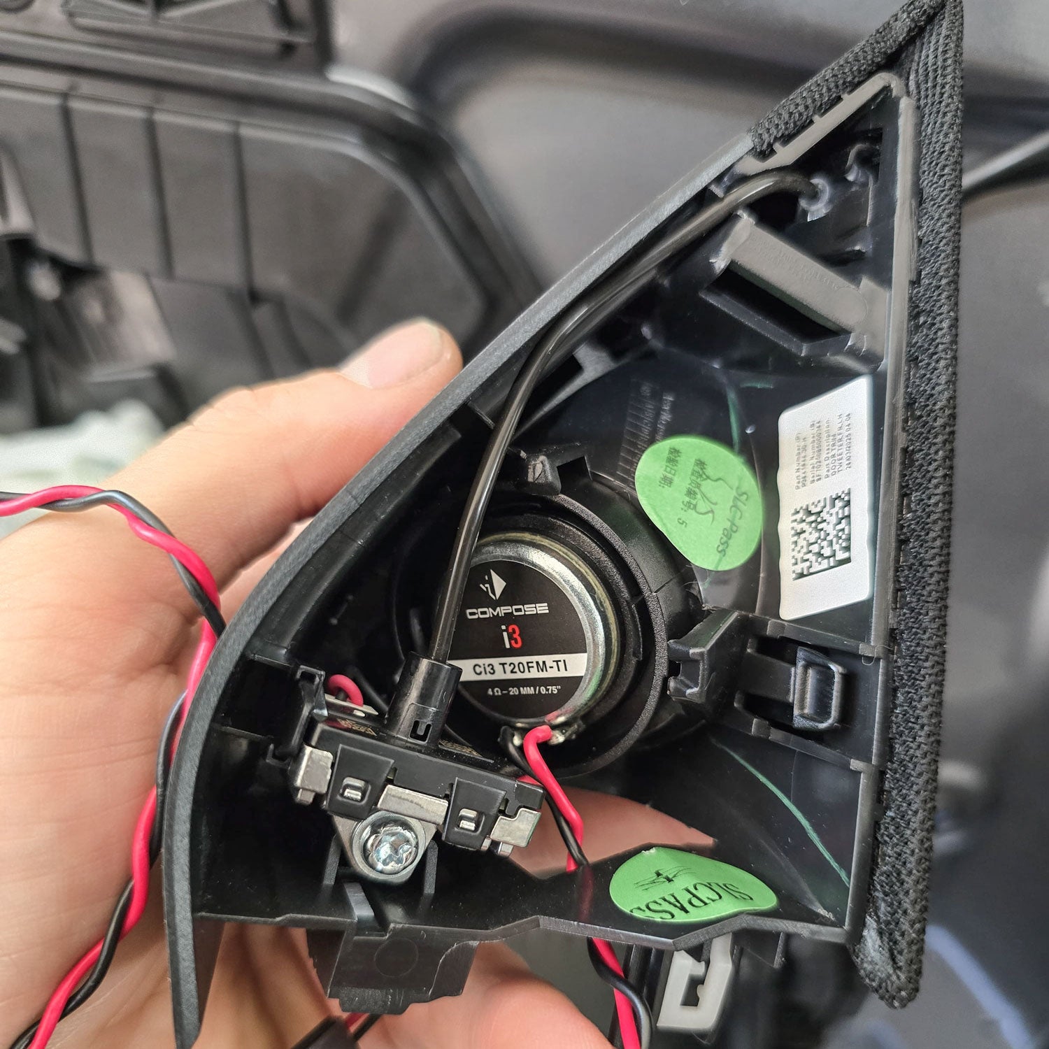 Tesla Model Y RWD - Speaker Upgrade Package | HELIX Ci3