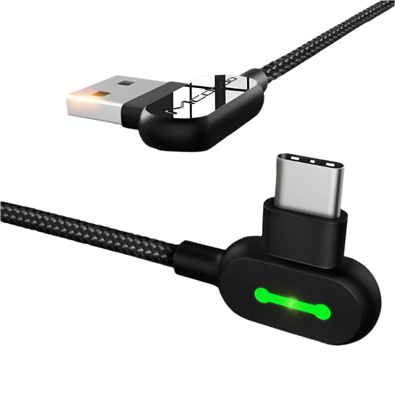 McDodo CA-528 Type-C Data Cable - 90 Degree Charging Cable USB-A/USB-C