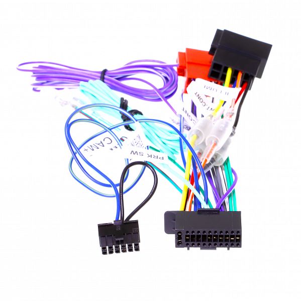 AERPRO APP9KE6 - APP9 Secondary ISO Harness & SWC Patch Lead To Suit Kenwood AV Head Units (22 Pin Connector)