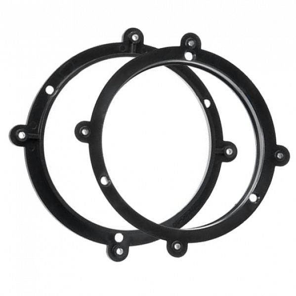 AERPRO APS234 - 5.25" Speaker Spacer Adapters To Suit AUDI A3 - Front & SUBARU OUTBACK - Rear