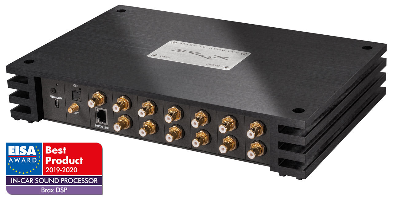 BRAX DSP CORE Black - High-End Digital Signal Processor with 192 kHz / 32 Bit Signal Path | Unconfigured