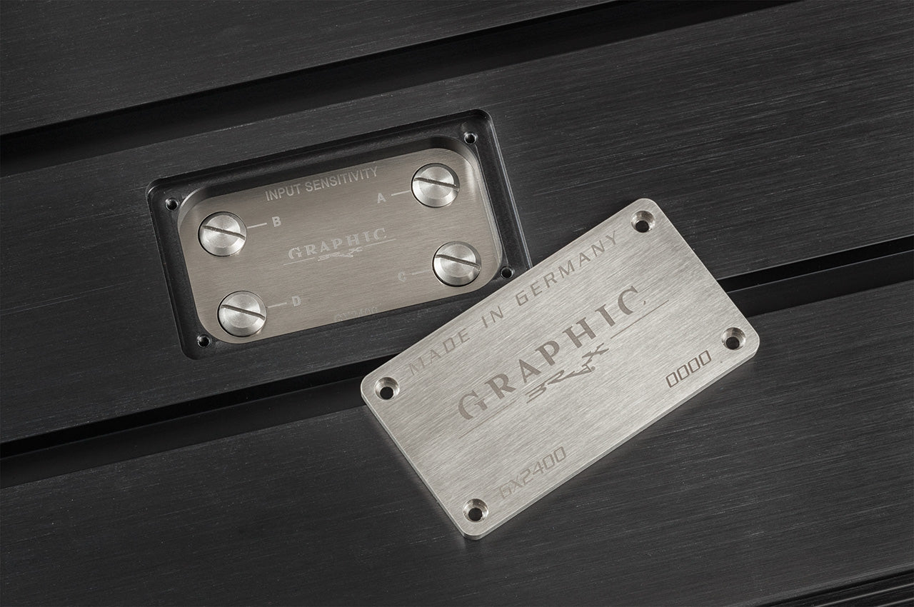 BRAX GRAPHIC GX2400 - 4 Channel High-End Amplifier | Class AB