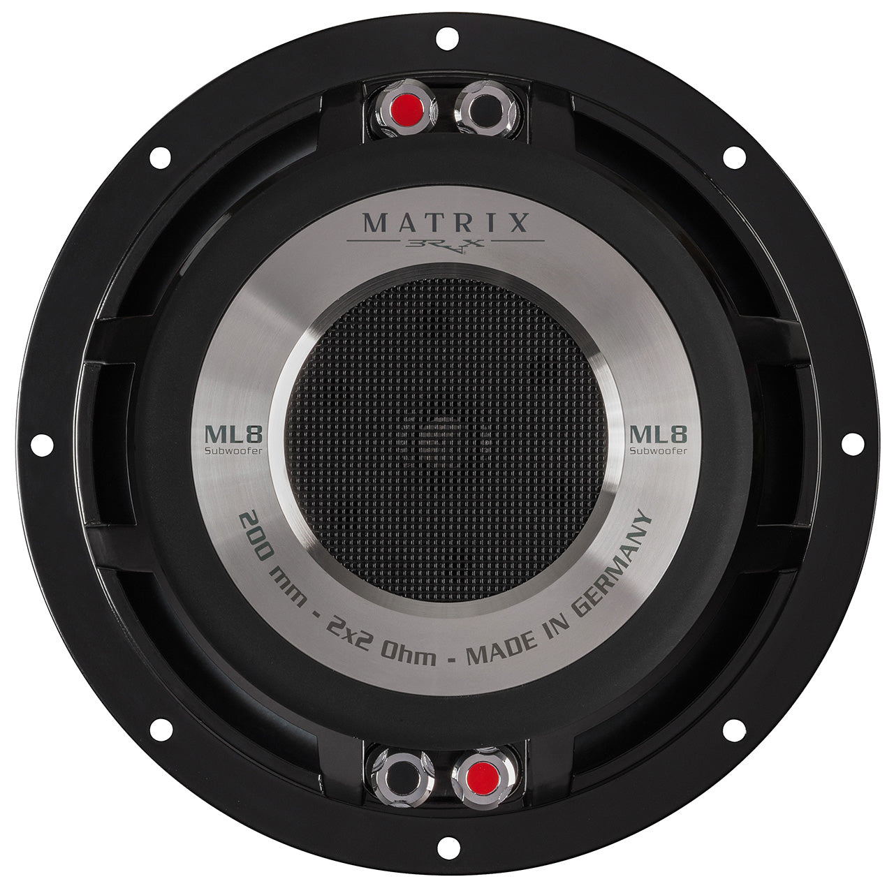 BRAX MATRIX ML8 SUB - 8" 400W RMS High-End Subwoofer | 2x2Ω
