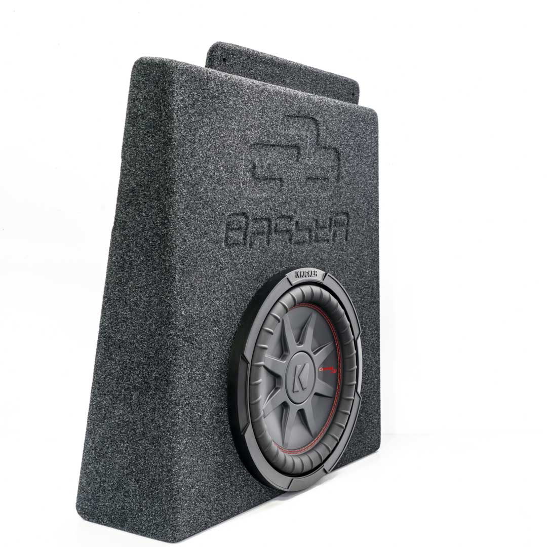 BASSER Toyota Hilux 2015-2024 Dual Cab - 10" Premium Fit-Box Subwoofer MDF Enclosure 15L