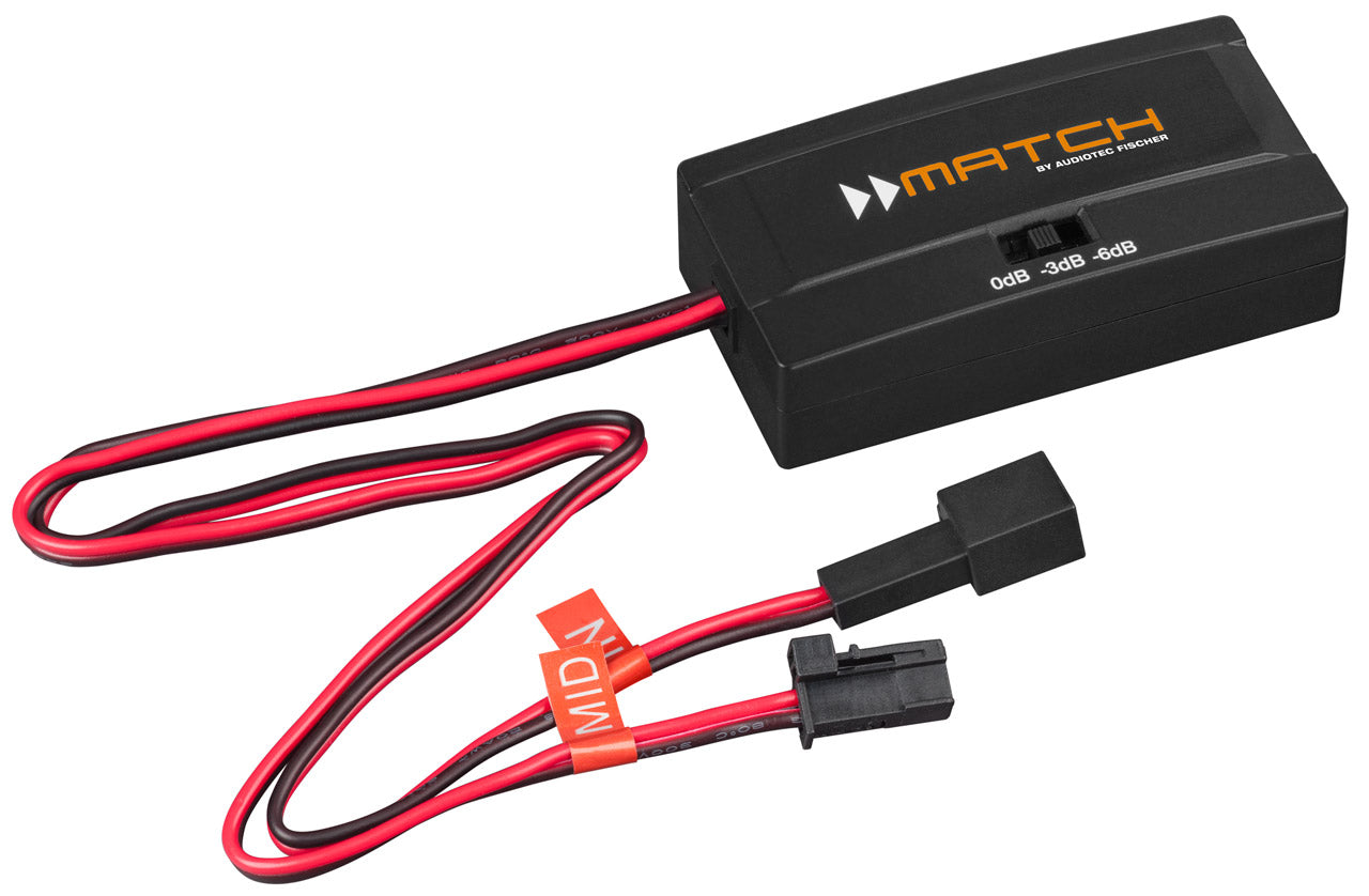 MATCH UP C42MB-FRT - 4" 2-Way PnP Compo Speaker Set, MERCEDES Type 1 | 4Ω