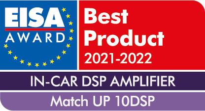 MATCH UP 10DSP With MEC ANALOG IN - 10 Channel PnP DSP Amplifier | 10 High-Level Inputs