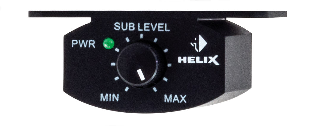 HELIX U 10A - 10" 180W RMS Active Slim Under Seat Subwoofer