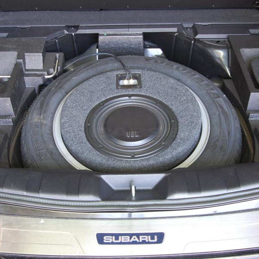 BASSER Spare Tyre 17" - 10" Fit-Box Boot Subwoofer Enclosure 15L