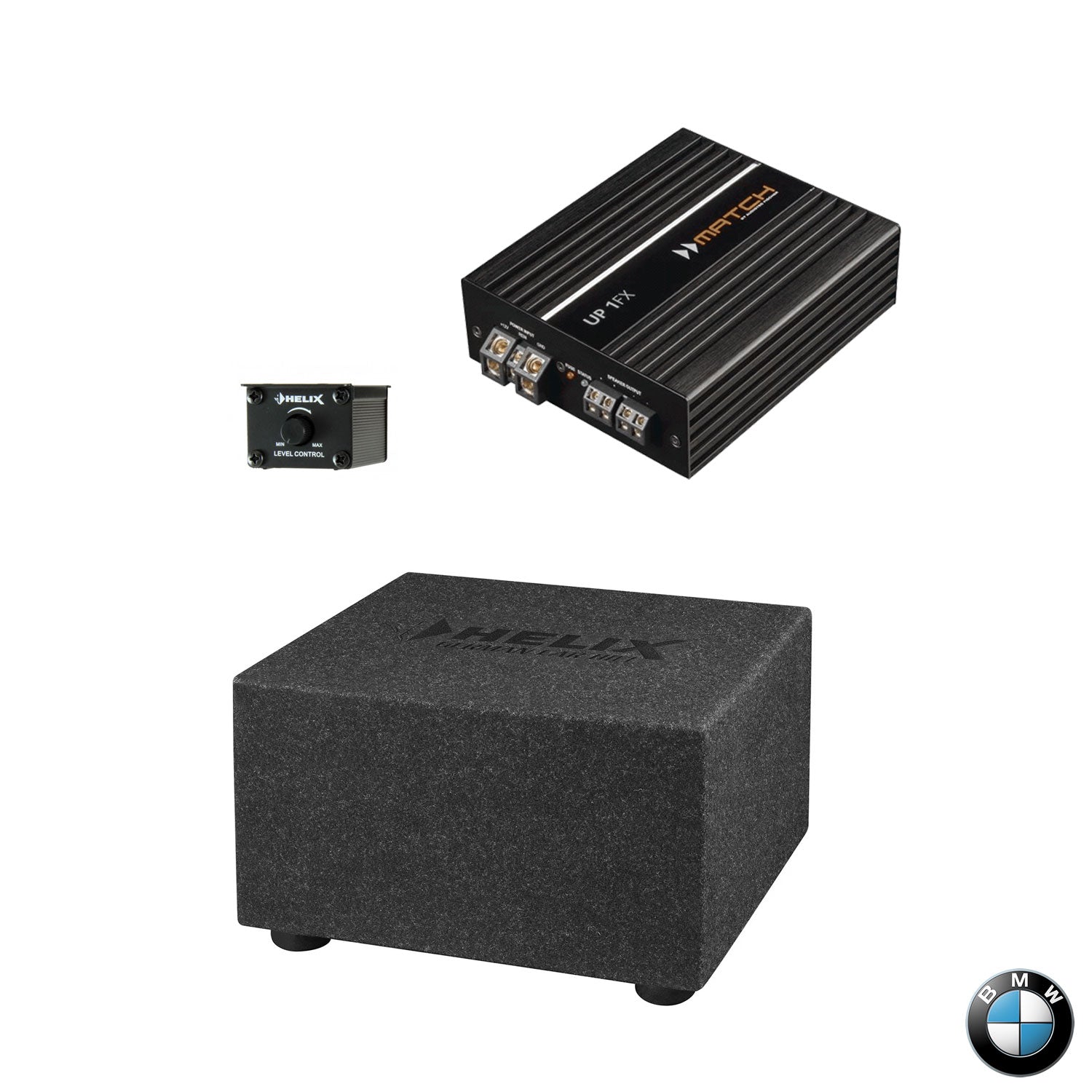 BMW F/G Generation All Models - Boot Subwoofer Amplified Package | HELIX K 8E.2