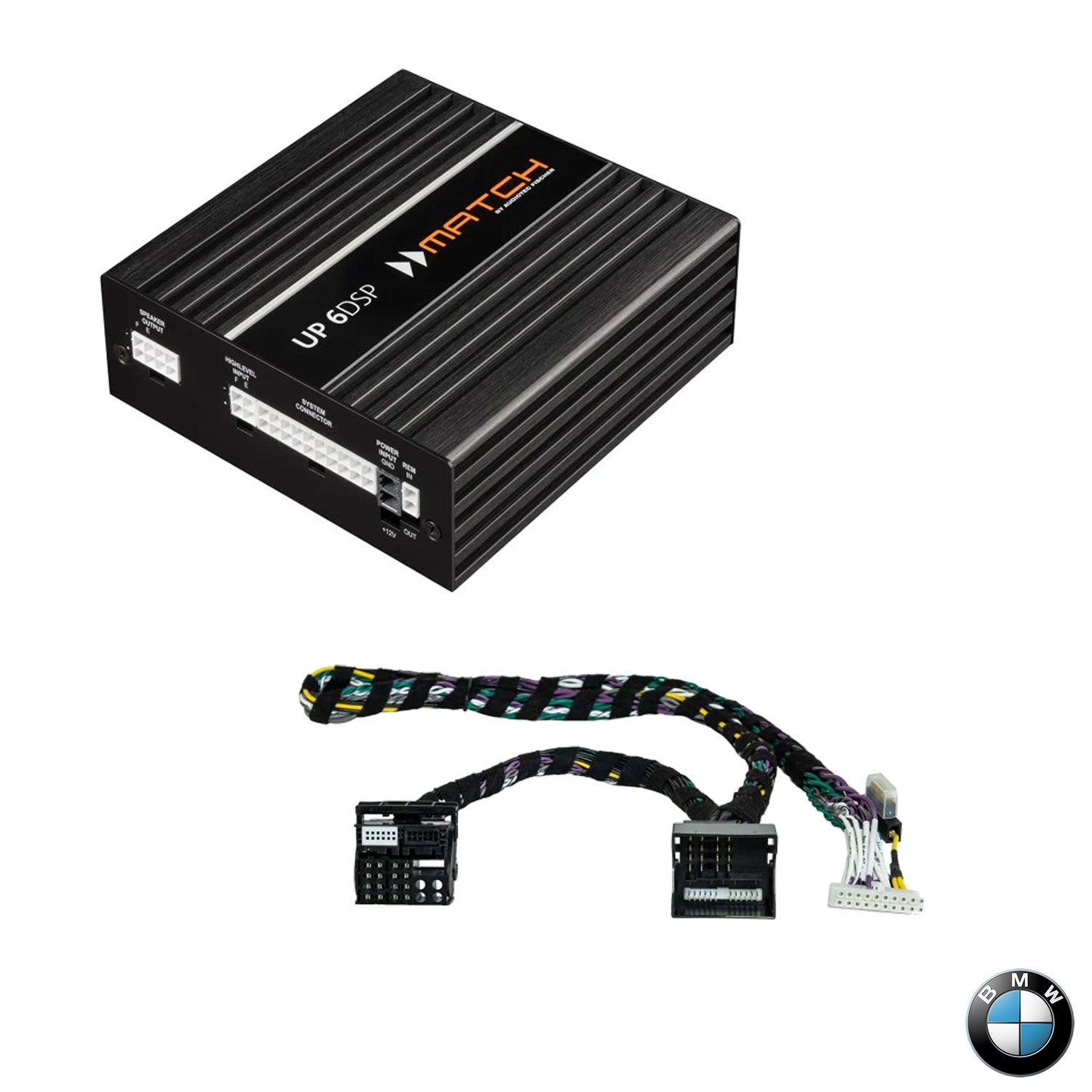 BMW Basic Sound F Gen - DSP Amplifier + PnP Harness | MATCH UP 6DSP