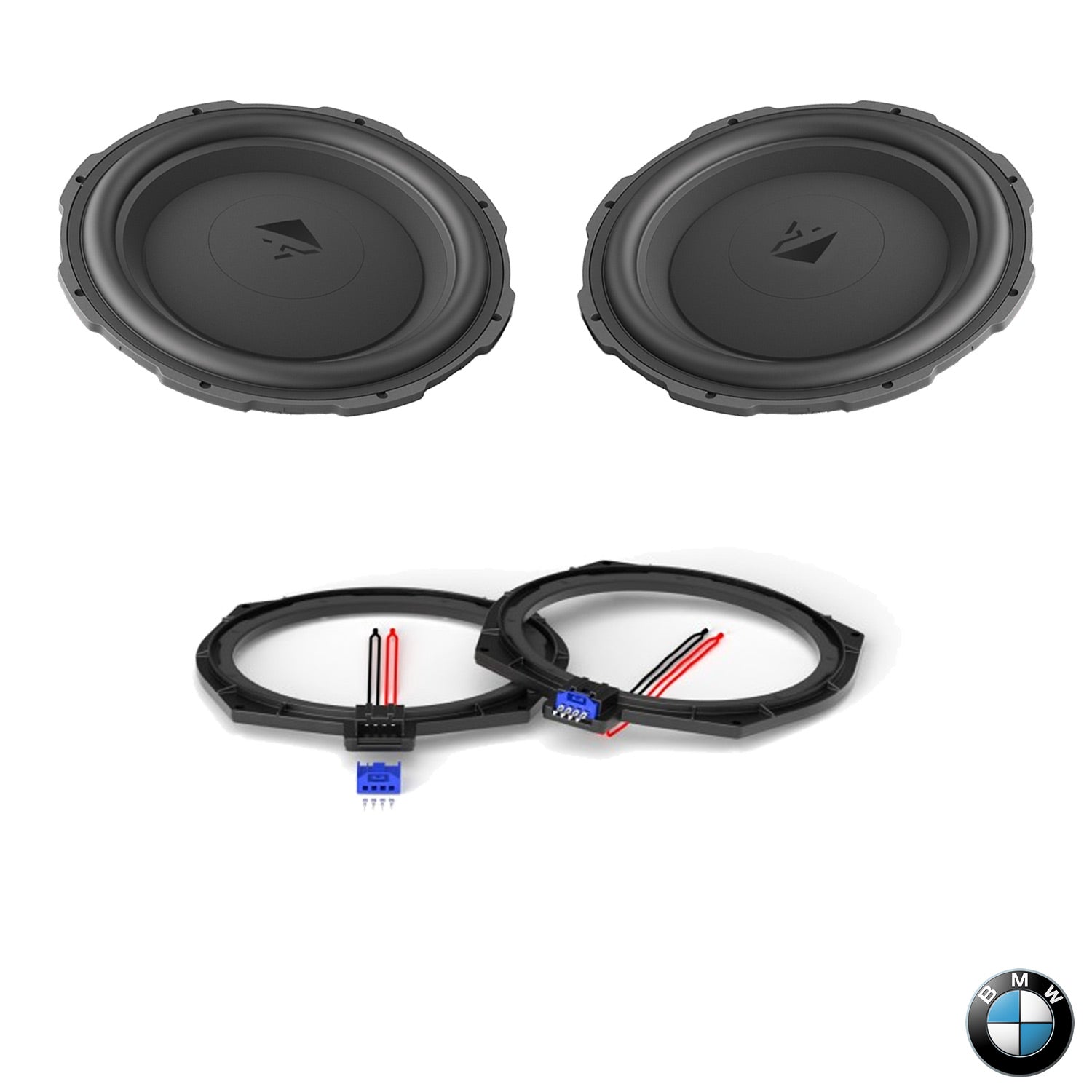BMW F/G Generation All Models - BMW 4-Ohm Underseat Subwoofer Upgrade Kit | For Non-Amplified Systems