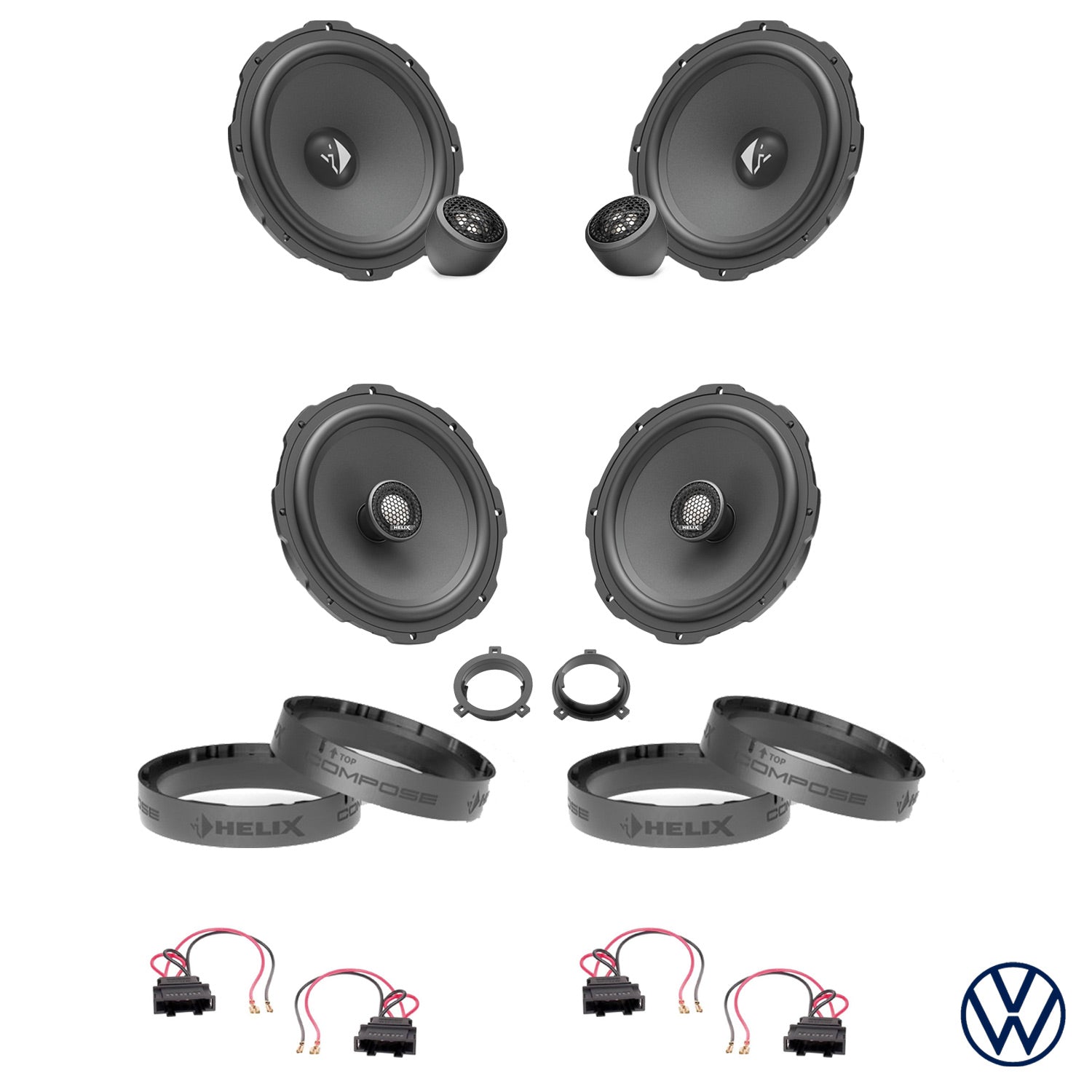 VW T6.1 - Speaker Upgrade Package | HELIX Ci3