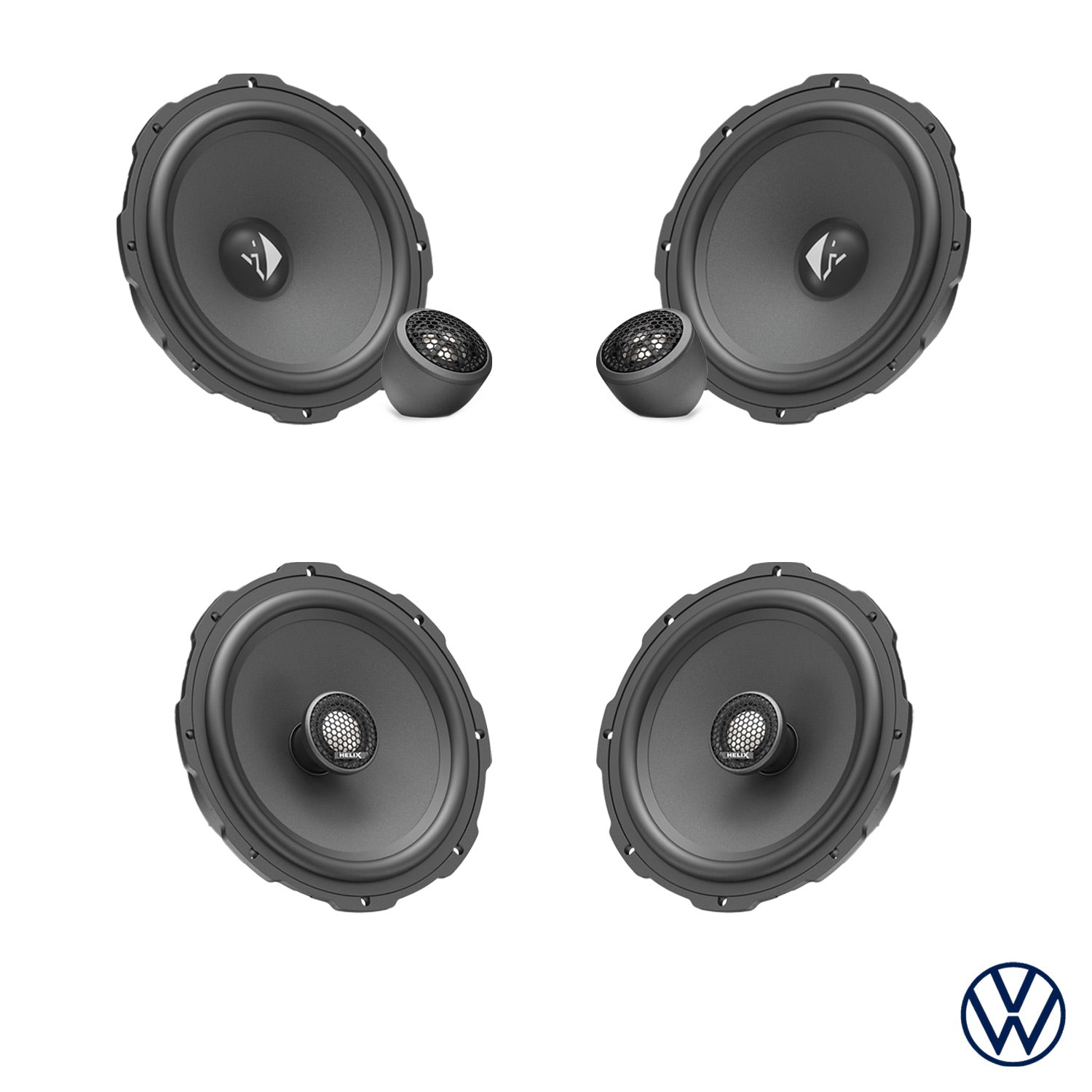VW T-Roc A1 - Speaker Upgrade Package | HELIX Ci3