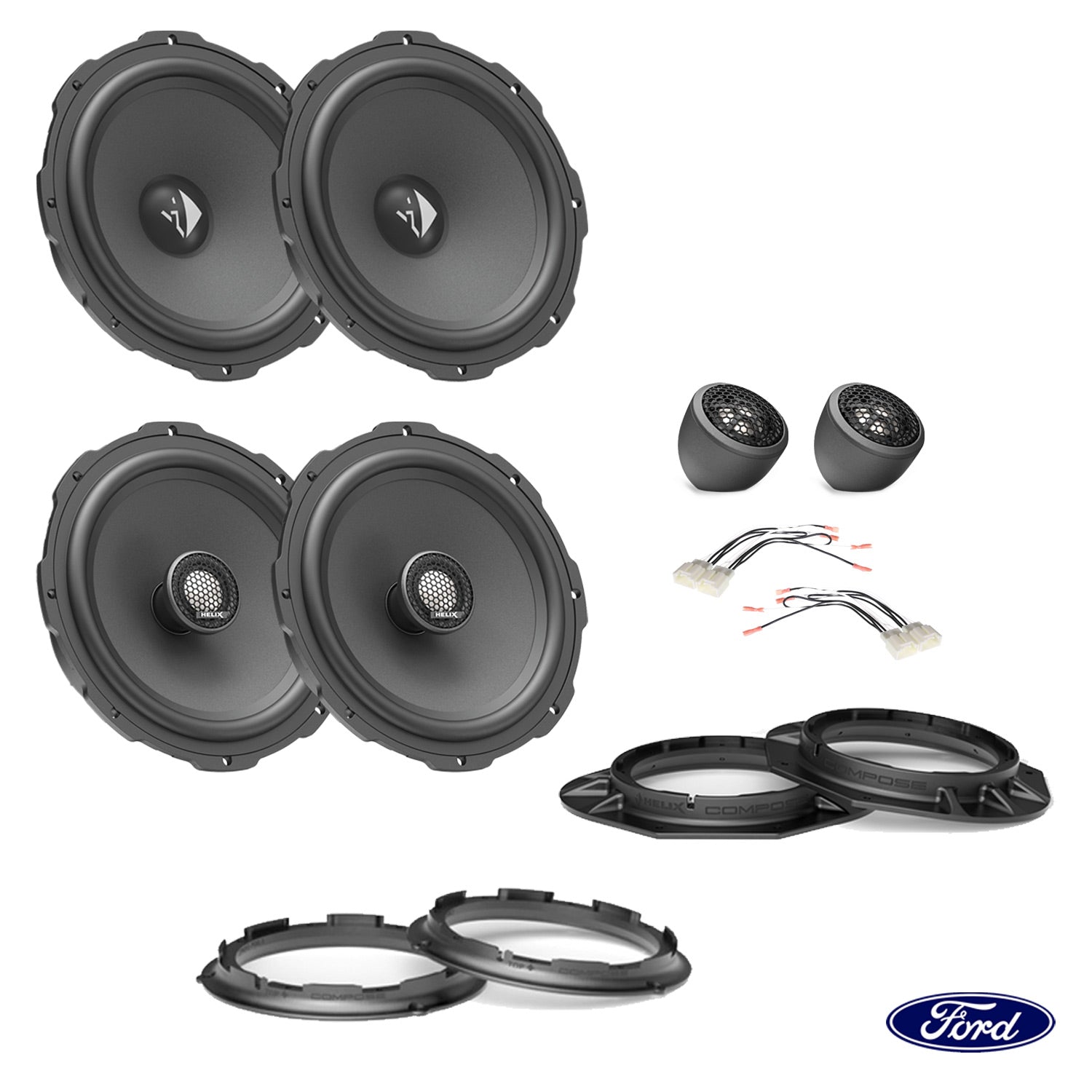 Ford Ranger PX2/PX3 - Speaker Upgrade Package | HELIX Ci3