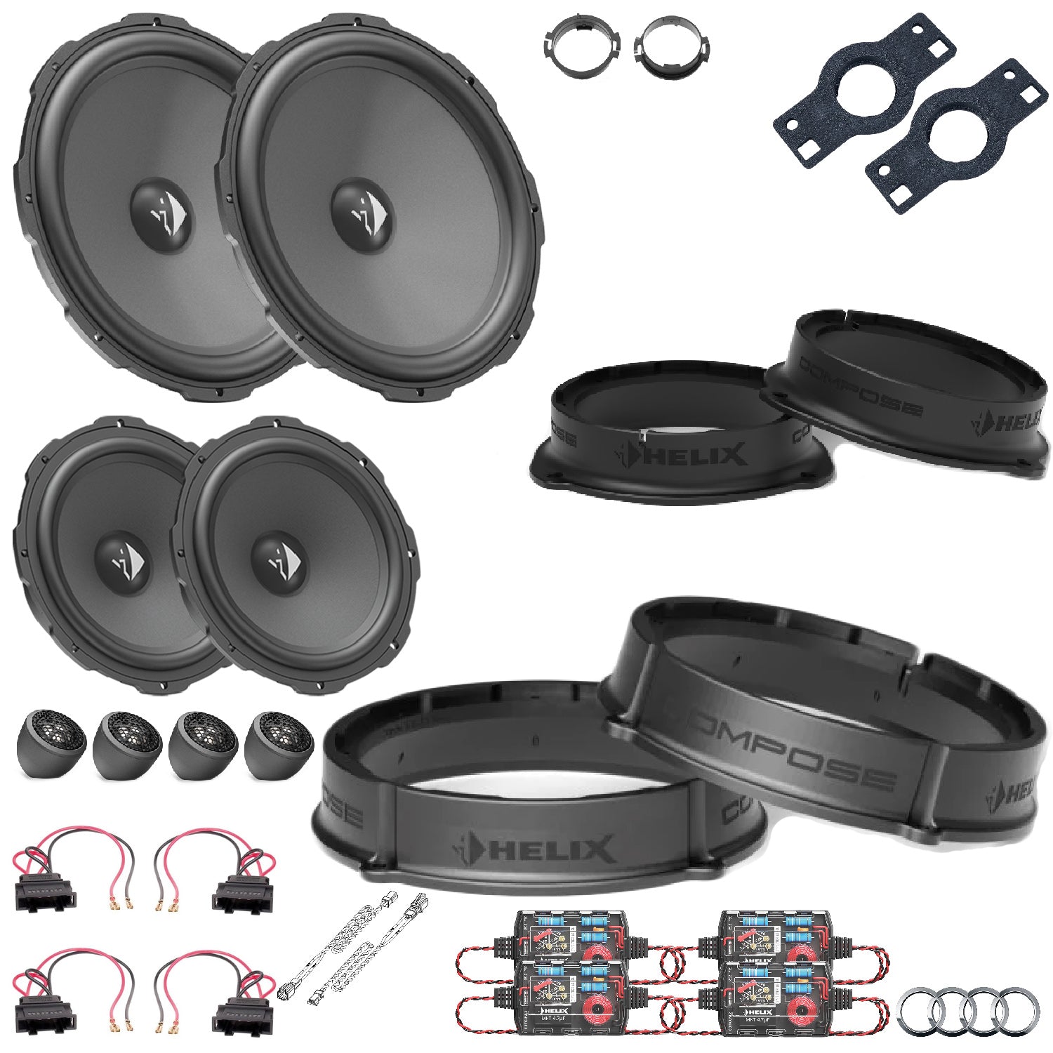Audi A6 C9 - Speaker Upgrade Package | HELIX Ci3