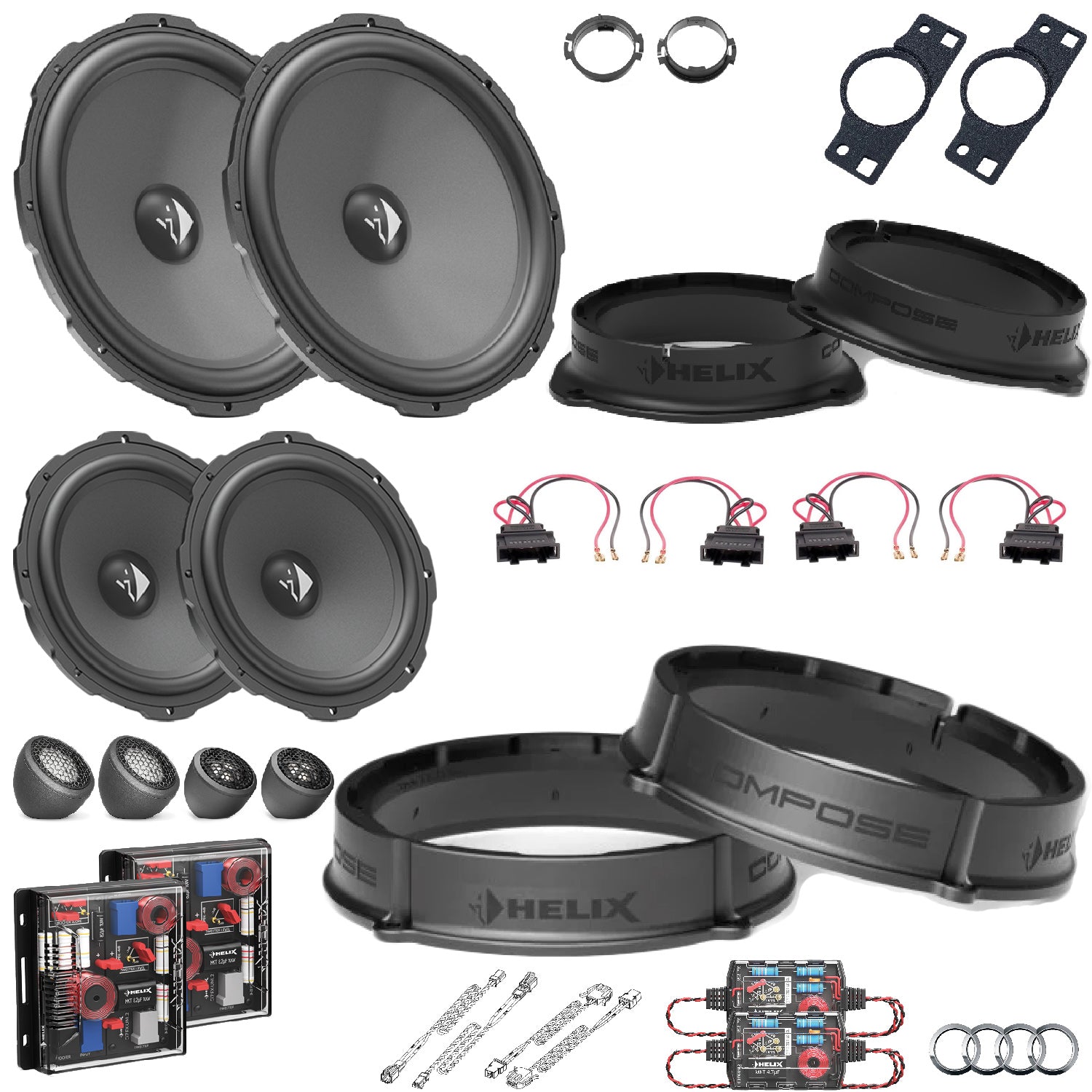 Audi A6 C9 - Speaker Upgrade Package | HELIX Ci3/Ci5