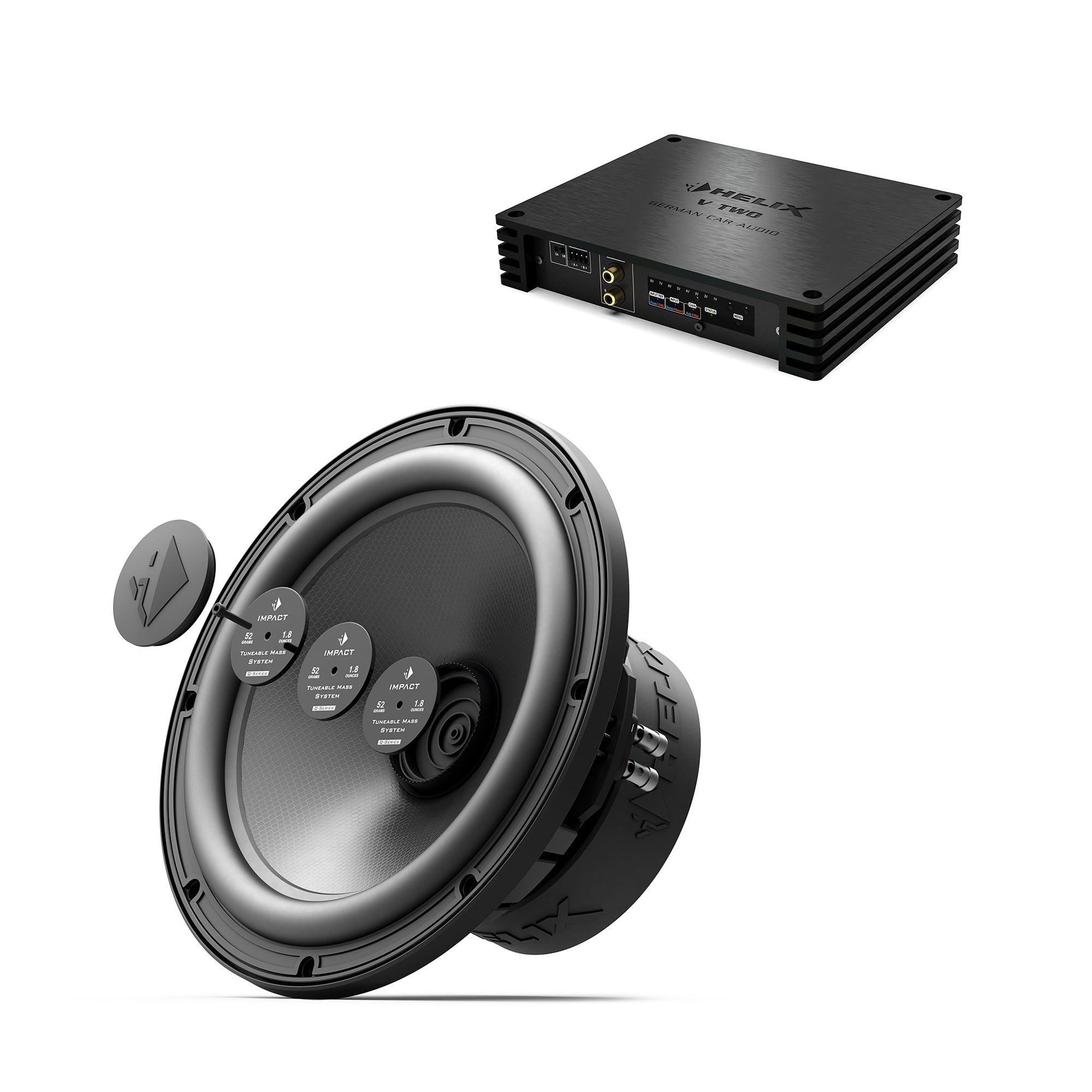 12" Configurable Subwoofer Package 750W RMS | IQ W12-DVC2