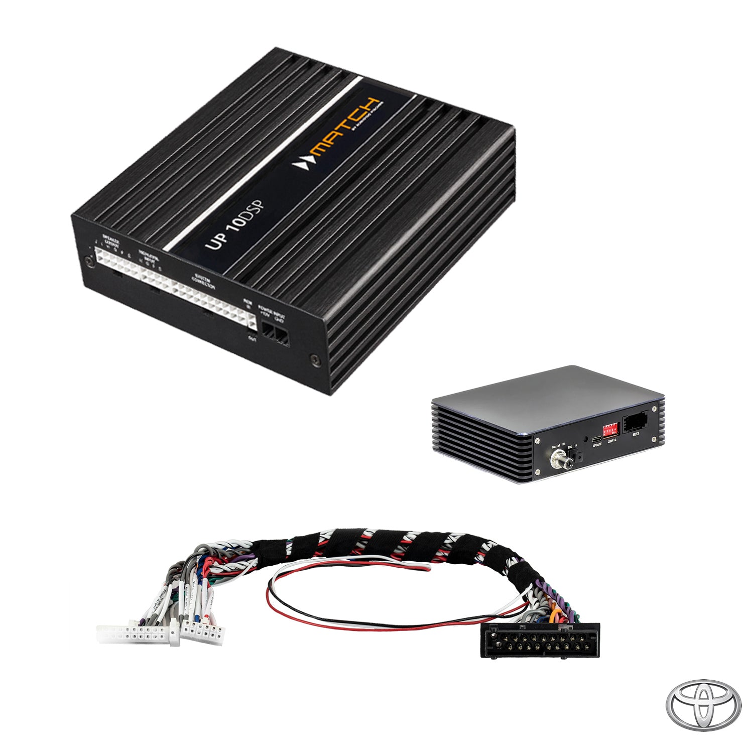 Toyota GR Supra (2019-) JBL - DSP Amplifier + PnP Harness | MATCH UP 10DSP