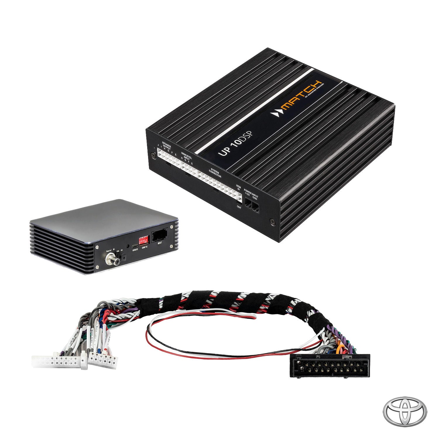 Toyota GR Supra (2019-) JBL - DSP Amplifier + PnP Harness | MATCH UP 10DSP