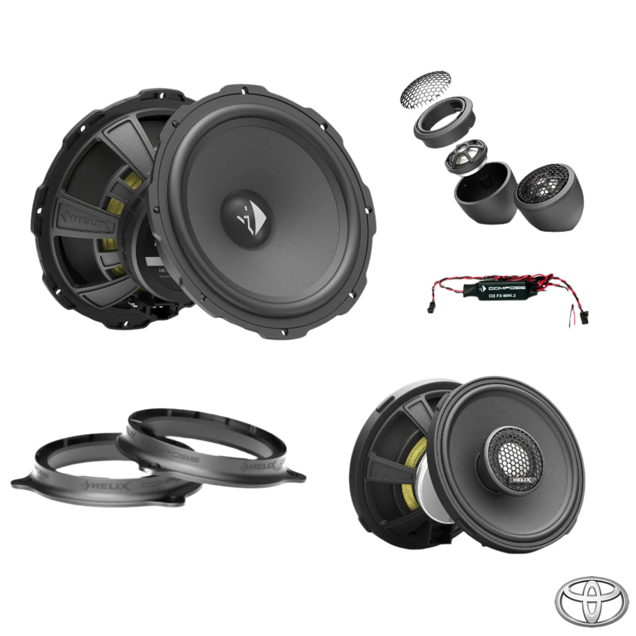 Toyota GT86, GR86 - Speaker Upgrade Package | HELIX Ci3