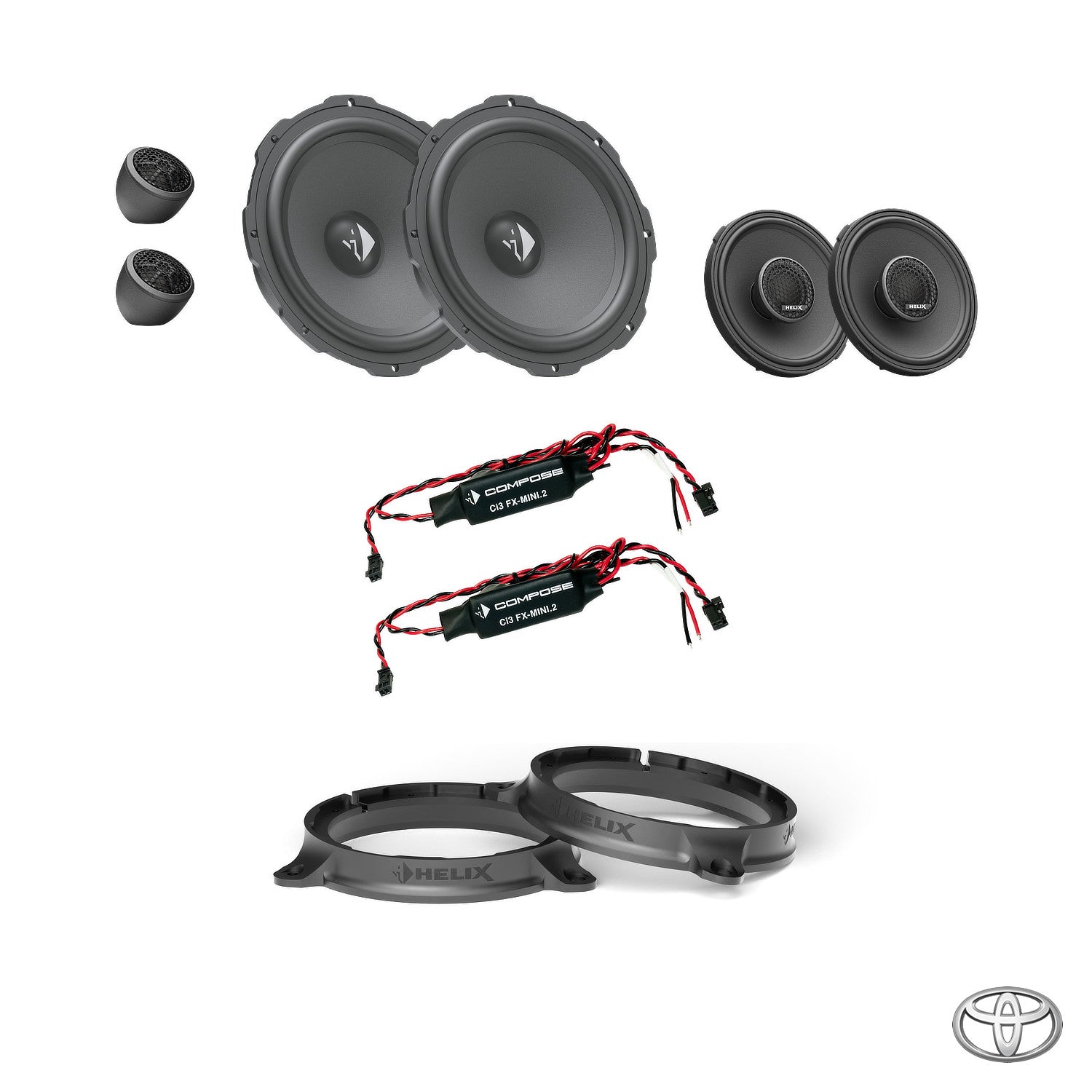 Toyota GT86, GR86 - Speaker Upgrade Package | HELIX Ci3