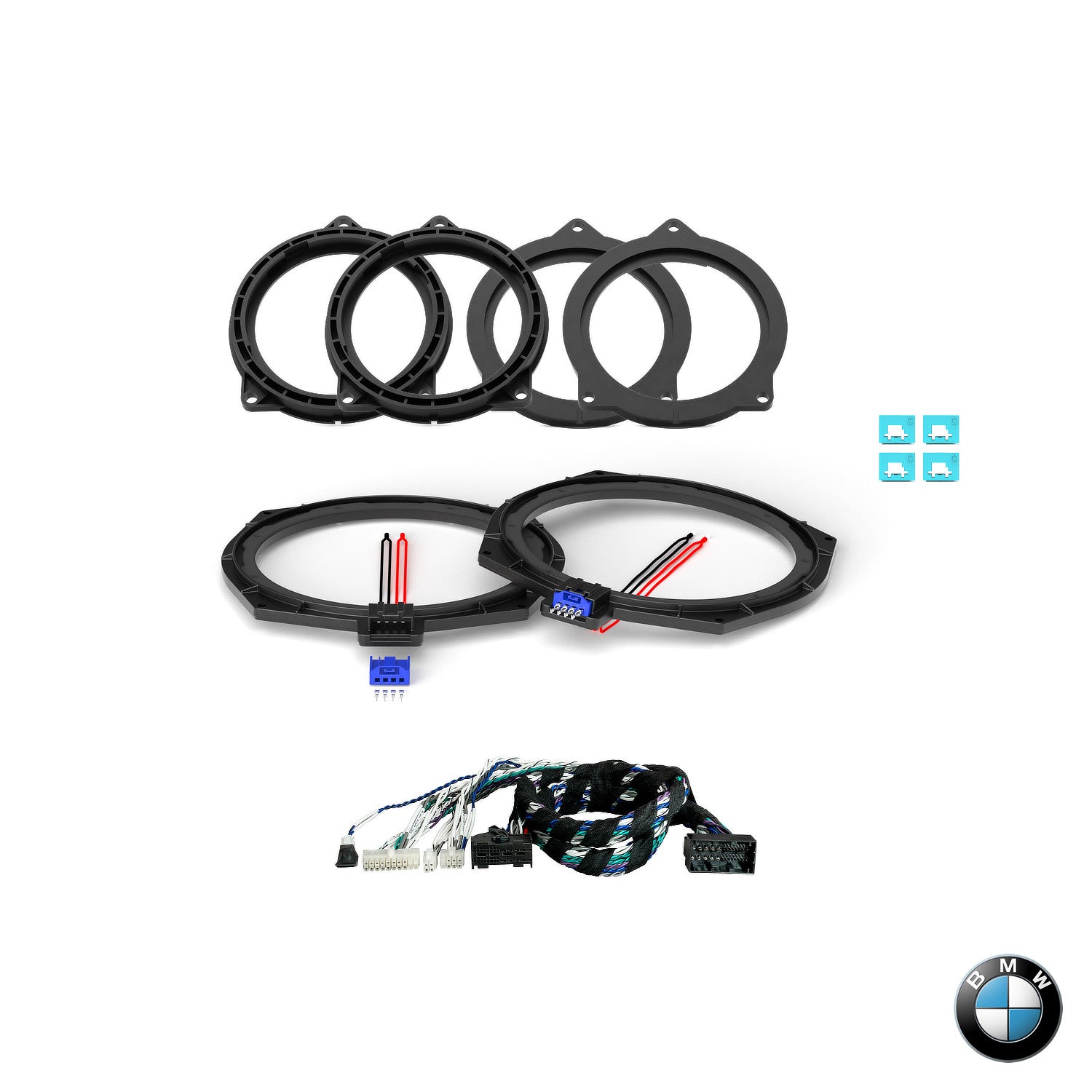 BMW Basic Sound RAM G Gen - Speaker & Subwoofer DSP Amplified Package | HELIX Ci3 / Ci5