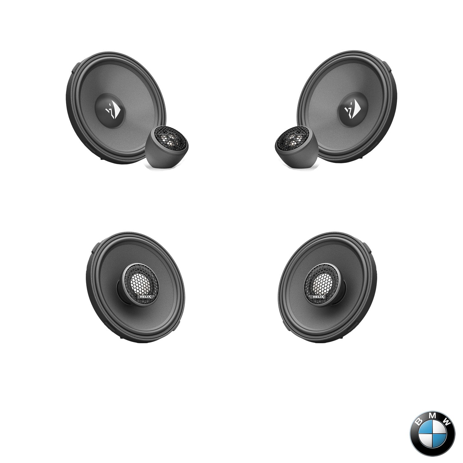 BMW Basic Sound F/G Gen - Speaker Upgrade Package | HELIX Ci3 (front tweeters pods required)