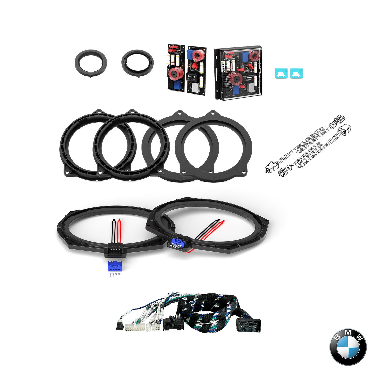 BMW HiFi S0676 G Gen RAM - Speaker & Subwoofer DSP Amplified Package | HELIX Ci7 / Ci3 / Ci5