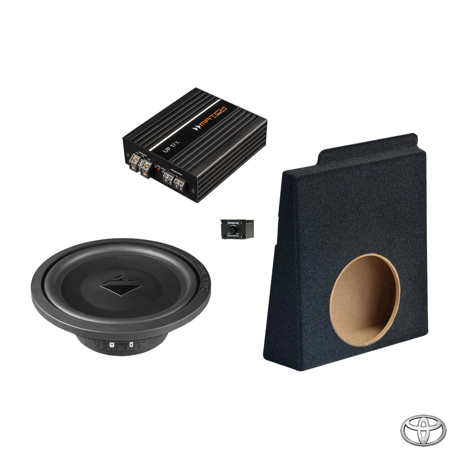 Toyota Hilux SR5 Dual Cab - Subwoofer Amplified Package | HELIX IK S