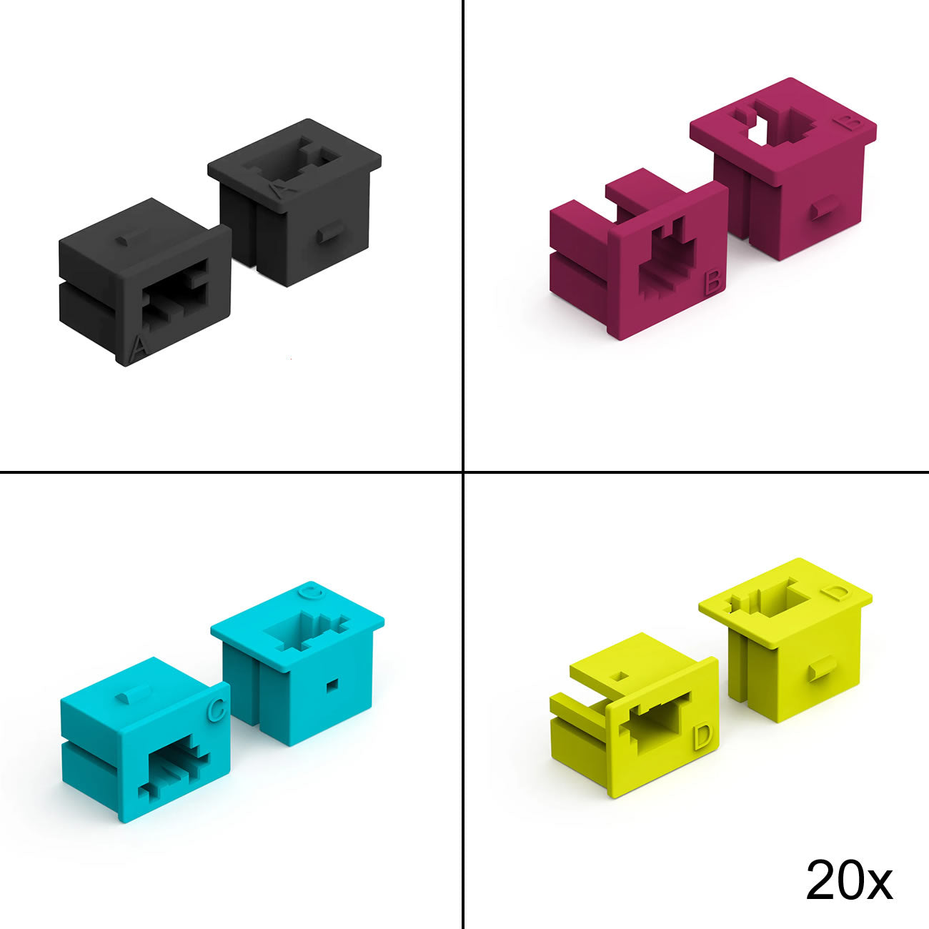 HELIX COMPOSE FlexConnect Inlay IP - OEM Wire To Midrange Speaker Inlay, Type A/B/C/D | Installer Package