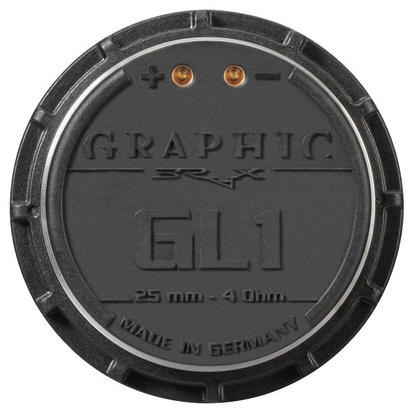 BRAX GRAPHIC GL1 MK2 - 1" 100W RMS Hi-End Tweeter | 4Ω