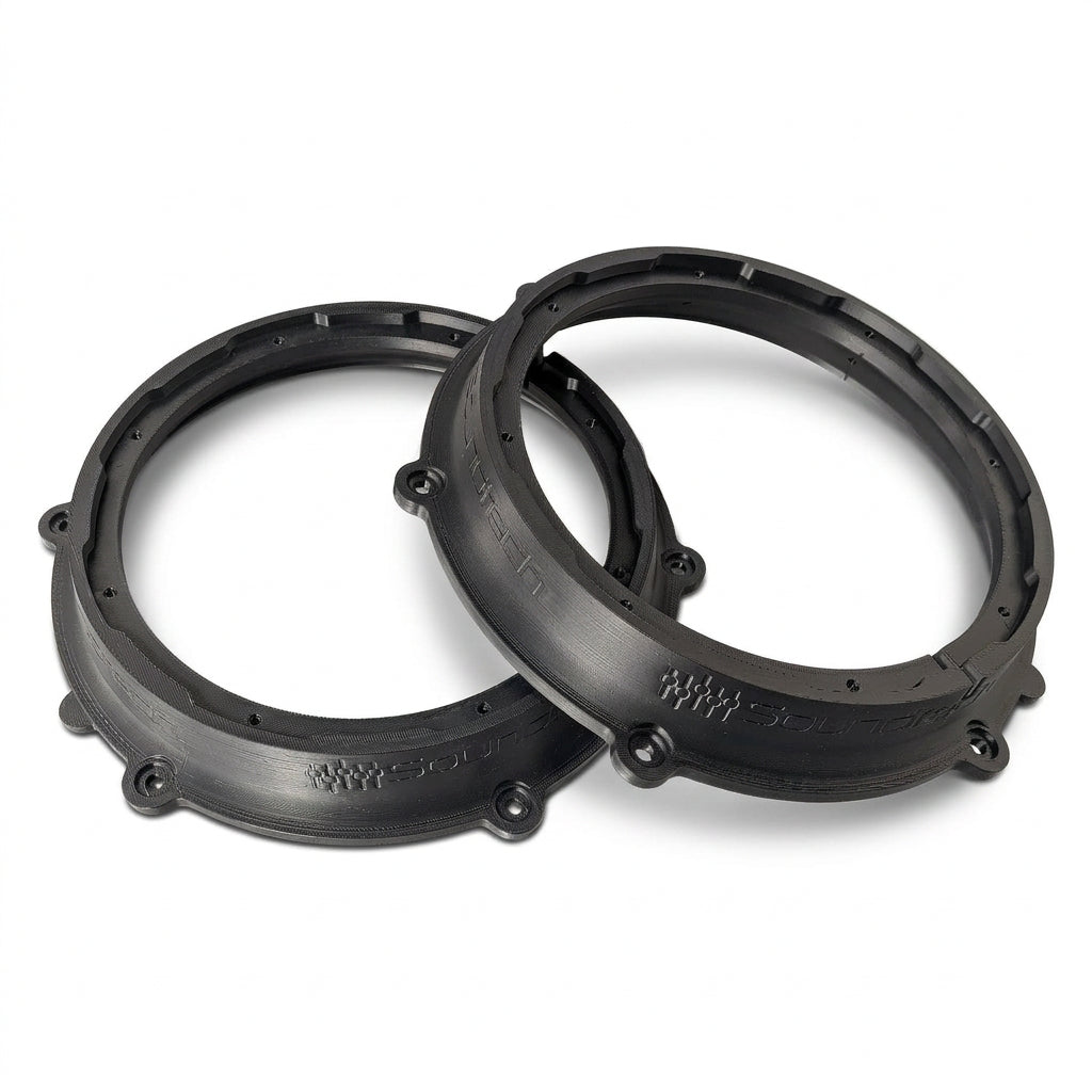 3D-ST FM 200 - 8" 3D Print FlexMount Speaker Adapter | Pair