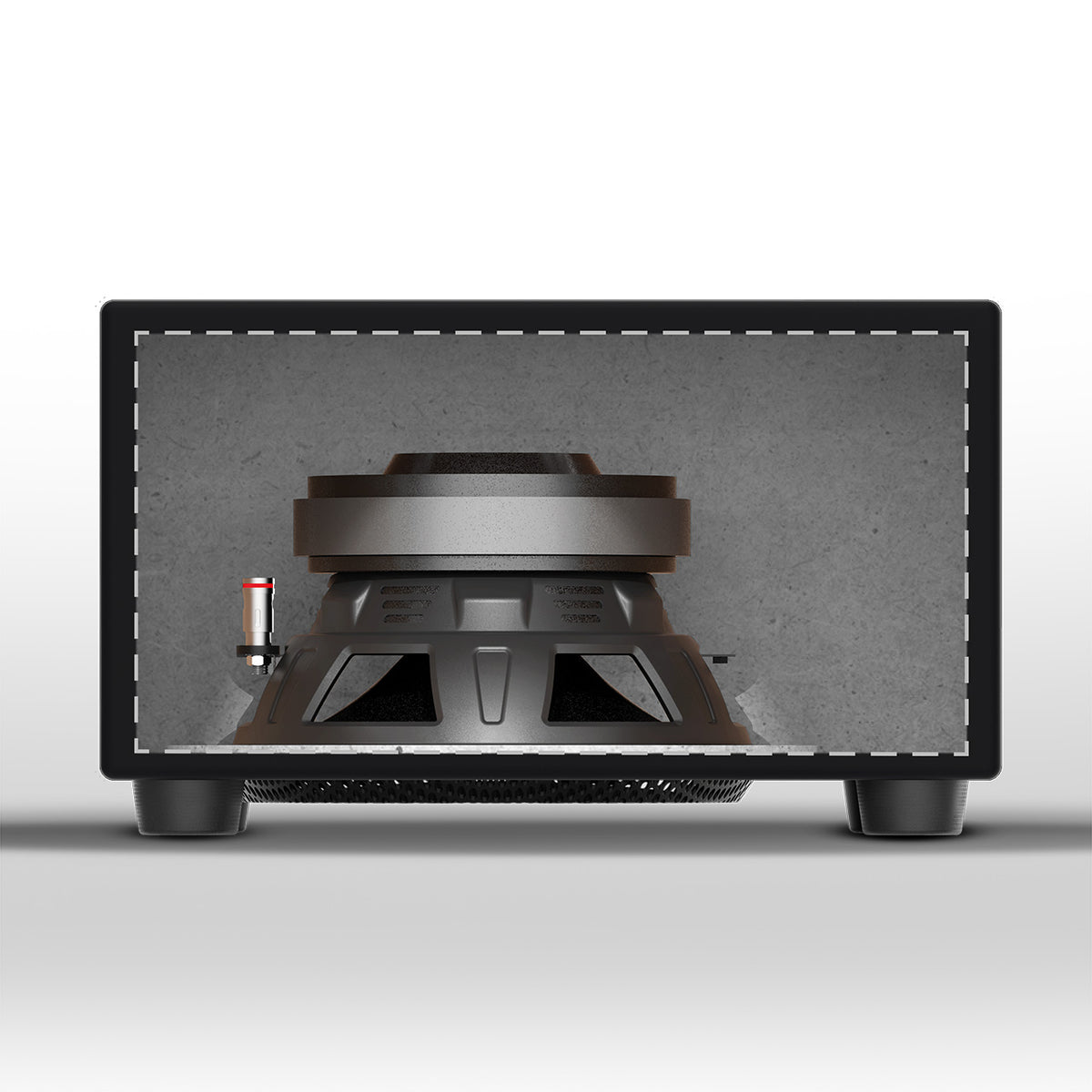 HELIX IK E8.1-DVC2 MK2  - 8" 300W RMS Vented Subwoofer Box | 2x2Ω