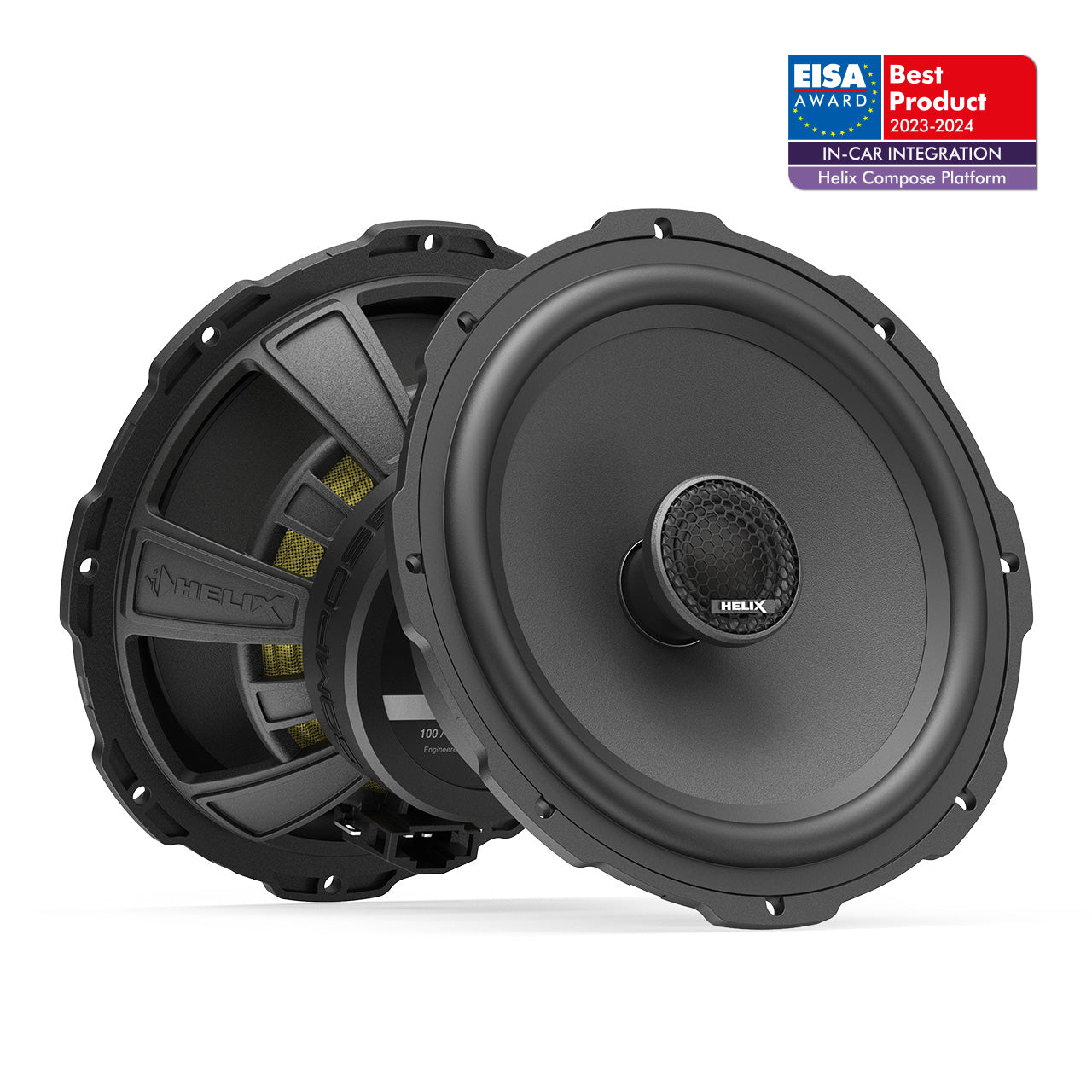 HELIX Ci3 C165.2FM-S3 MK2 - 6.5" 2-Way Coaxial Speaker Pair, FlexMount | 3Ω