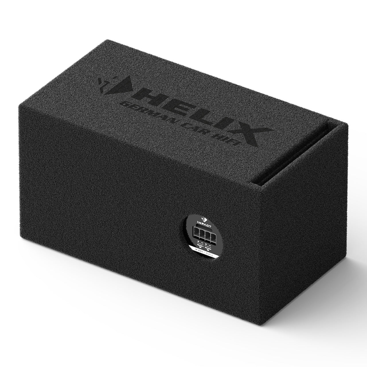 HELIX IK EB6.1 DVC2 - 6" 150W RMS Vented Subwoofer Box | 2x2Ω