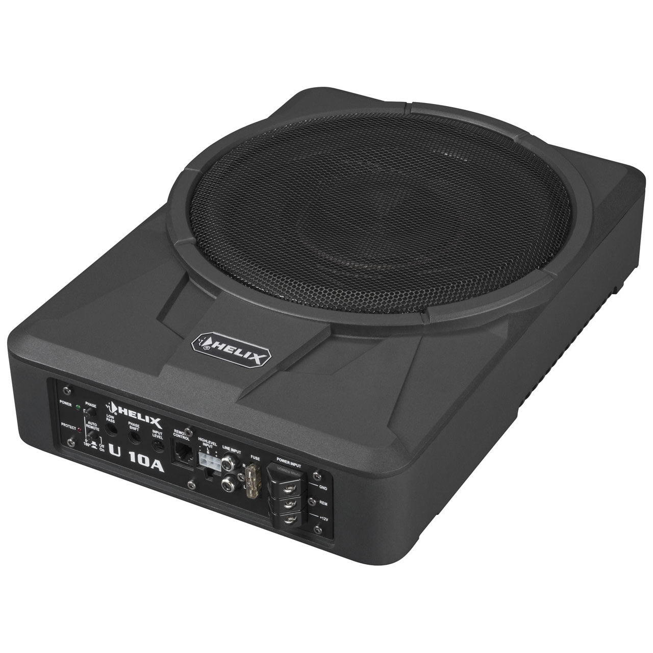 HELIX U 10A - 10" 180W RMS Active Slim Under Seat Subwoofer