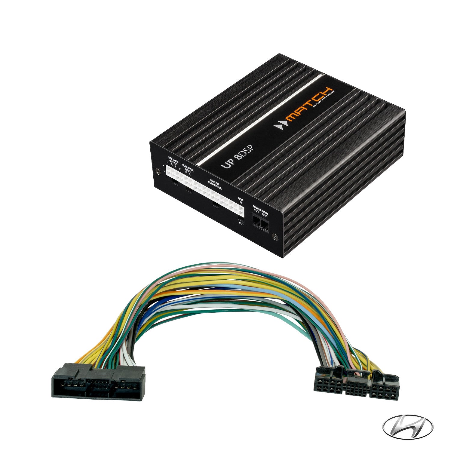 Hyundai - DSP Amplifier + PnP Harness | MATCH UP 8DSP MK2