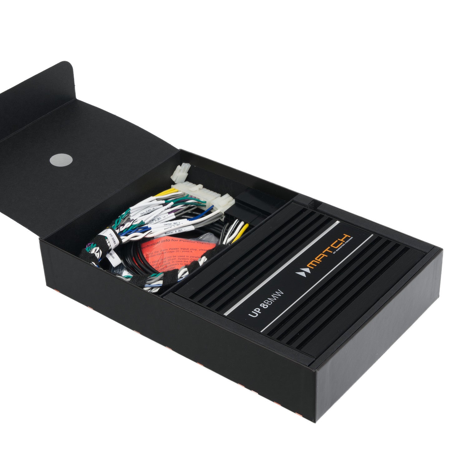 MATCH UP 8BMW - 8 Channel PnP DSP Amplifier for BMW With S0676 HiFi (E/F Gen) | 9ch DSP